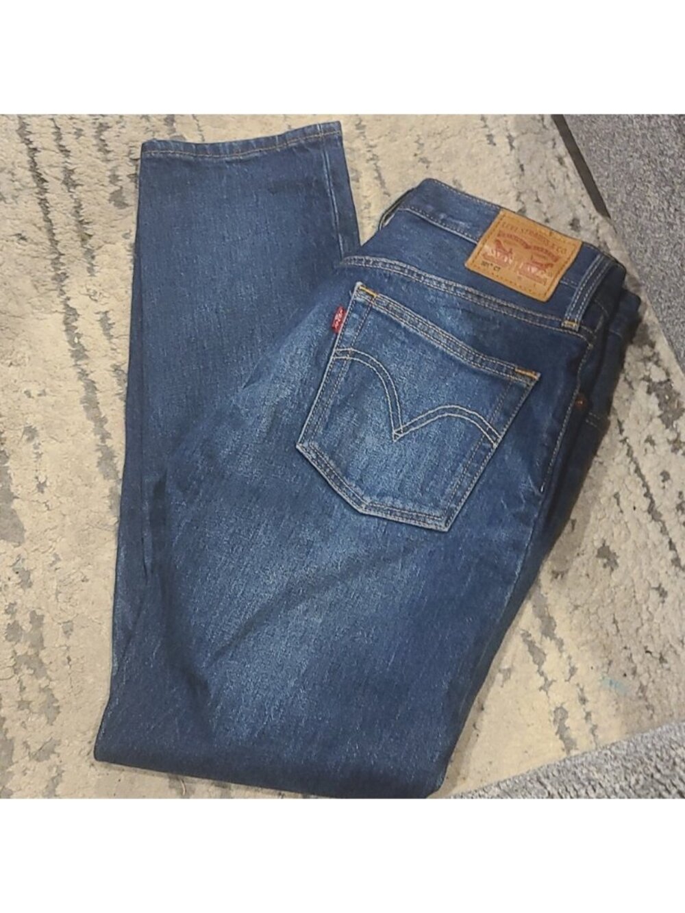Levi's 501 CT Button fly Tapered Leg Jeans